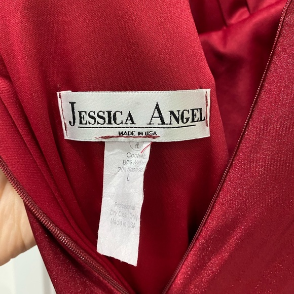 Jessica Angel Formal Dress; Size L; Cardinal; ONLY WORN ONCE - Picture 6 of 8